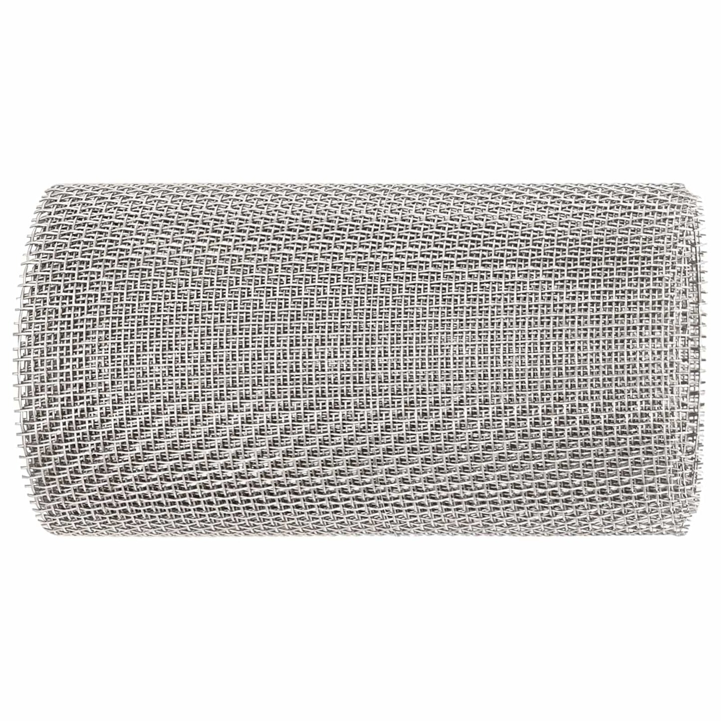 Mesh Bildschirm 20 x 200 cm 6 Mesh Edelstahl 201 Silber