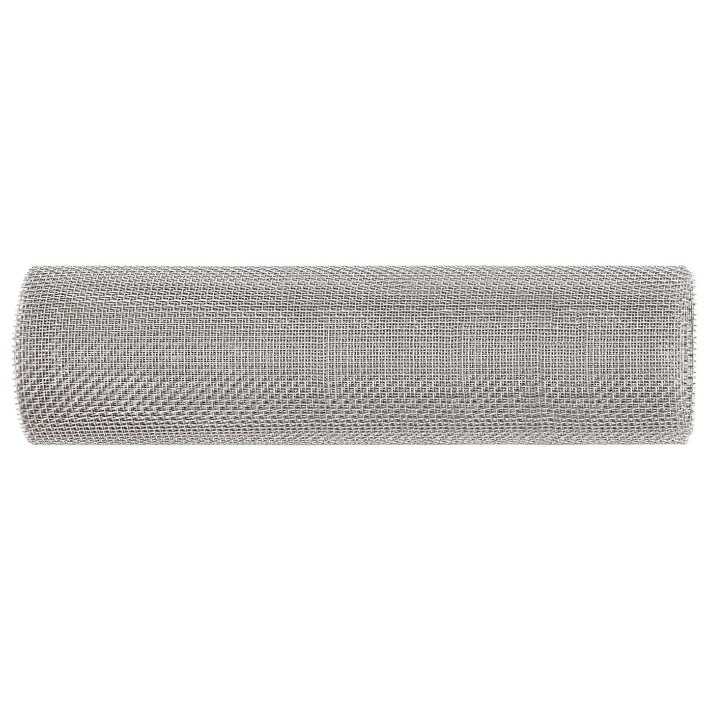 Mesh Bildschirm 40 x 500 cm 6 Mesh Edelstahl 201 Silber