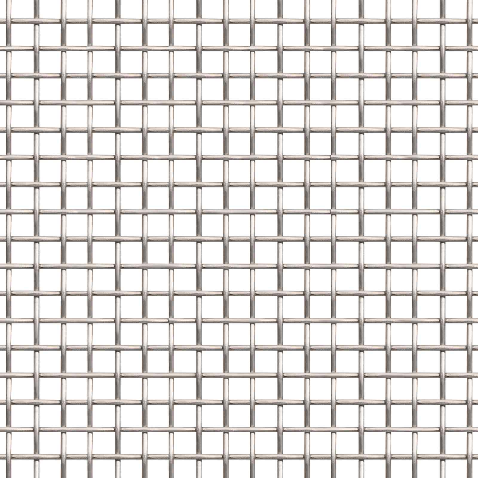 Mesh Bildschirm 20 x 200 cm 8 Mesh Edelstahl 201 Silber