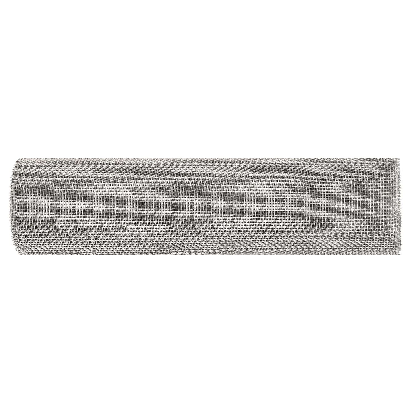 Mesh Bildschirm 40 x 200 cm 8 Mesh Edelstahl 201 Silber