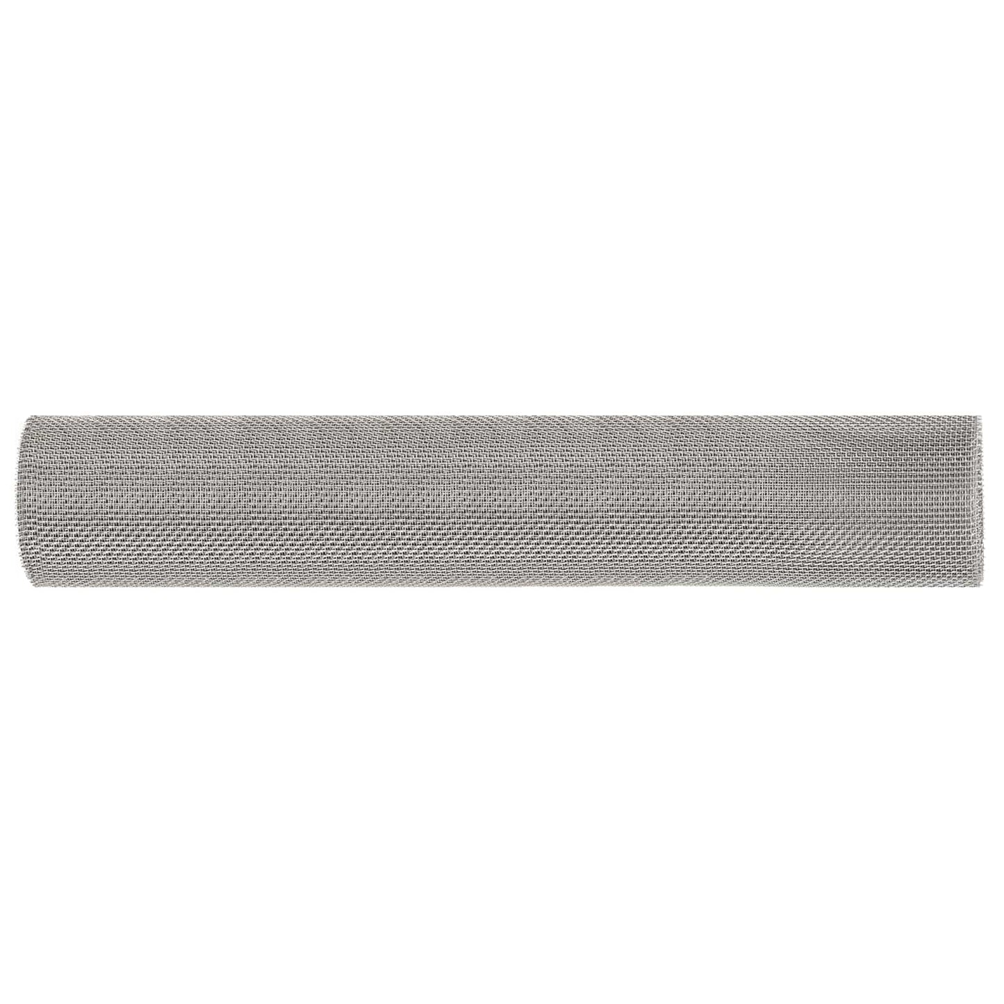 Mesh Bildschirm 60 x 200 cm 8 Mesh Edelstahl 201 Silber