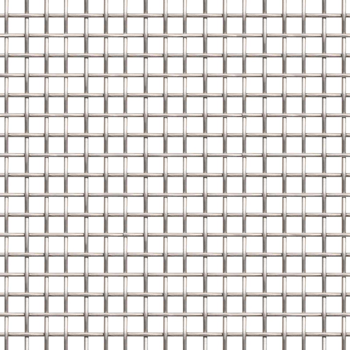 Mesh Bildschirm 60 x 200 cm 8 Mesh Edelstahl 201 Silber