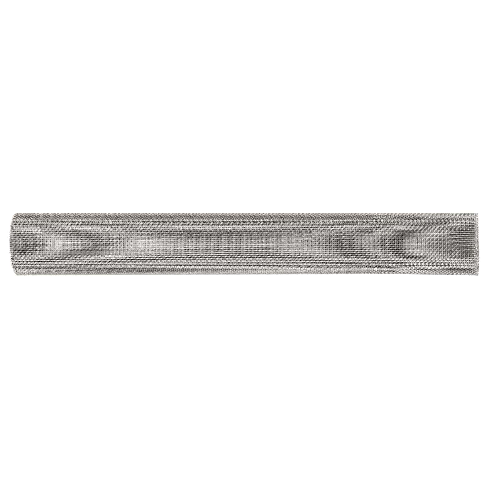 Mesh Bildschirm 80 x 200 cm 8 Mesh Edelstahl 201 Silber