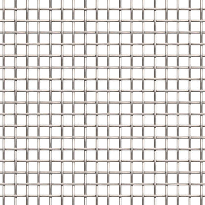 Mesh Bildschirm 100 x 1000 cm 8 Mesh Edelstahl 201 Silber