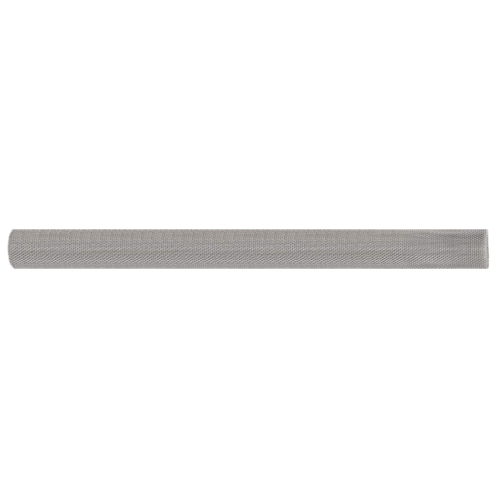 Mesh Bildschirm 120 x 200 cm 8 Mesh Edelstahl 201 Silber