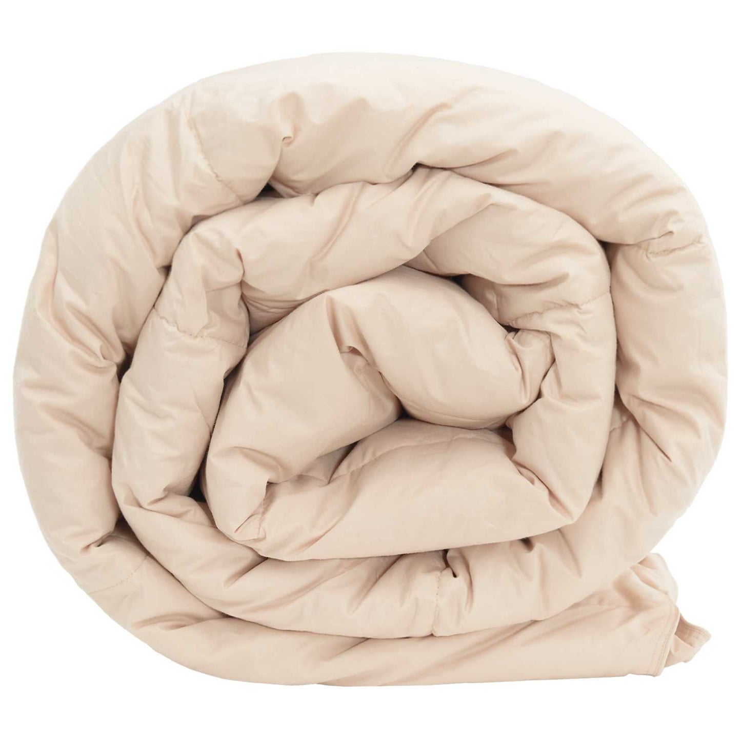 Sommerdecke Beige 220 x 240 cm 100% natürlicher Kapok