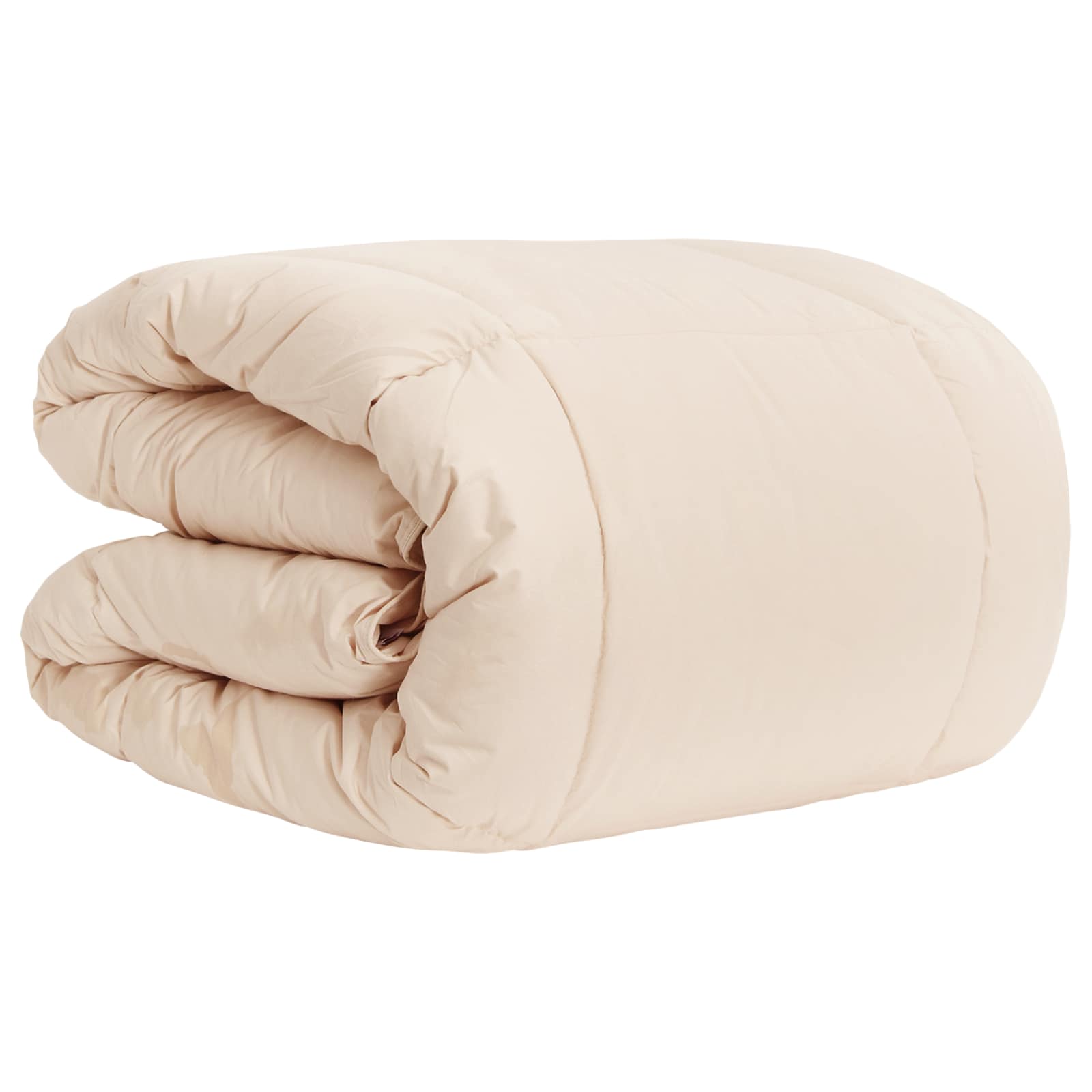 Winterbettdecke Beige 200 x 200 cm 100% natürlicher Kapok