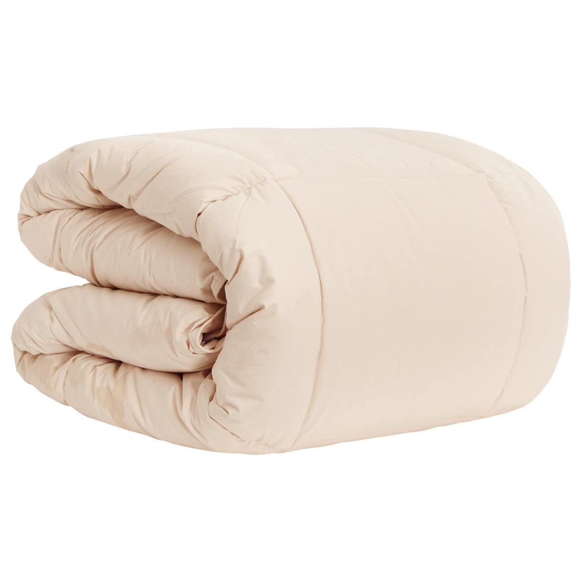 Winterbettdecke Beige 135 x 220 cm 100% natürlicher Kapok