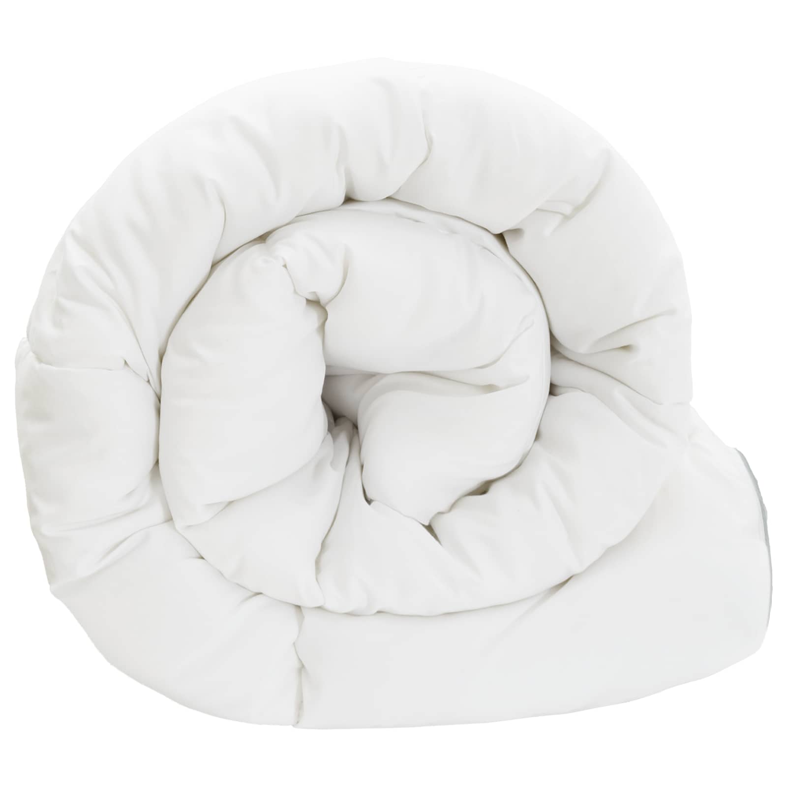 Bettdecke Weiß 220 x 240 cm Bambusfaser