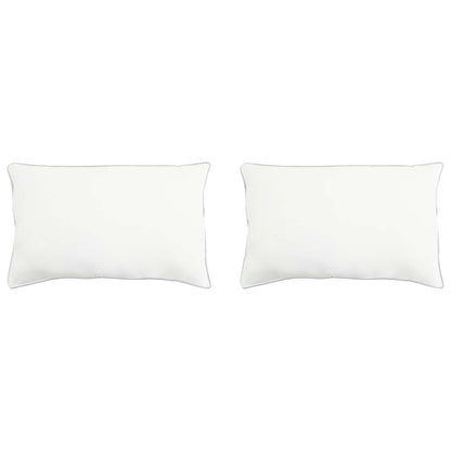 Kopfkissen 2 stk. 70 x 90 cm Bambusfaser Weiß
