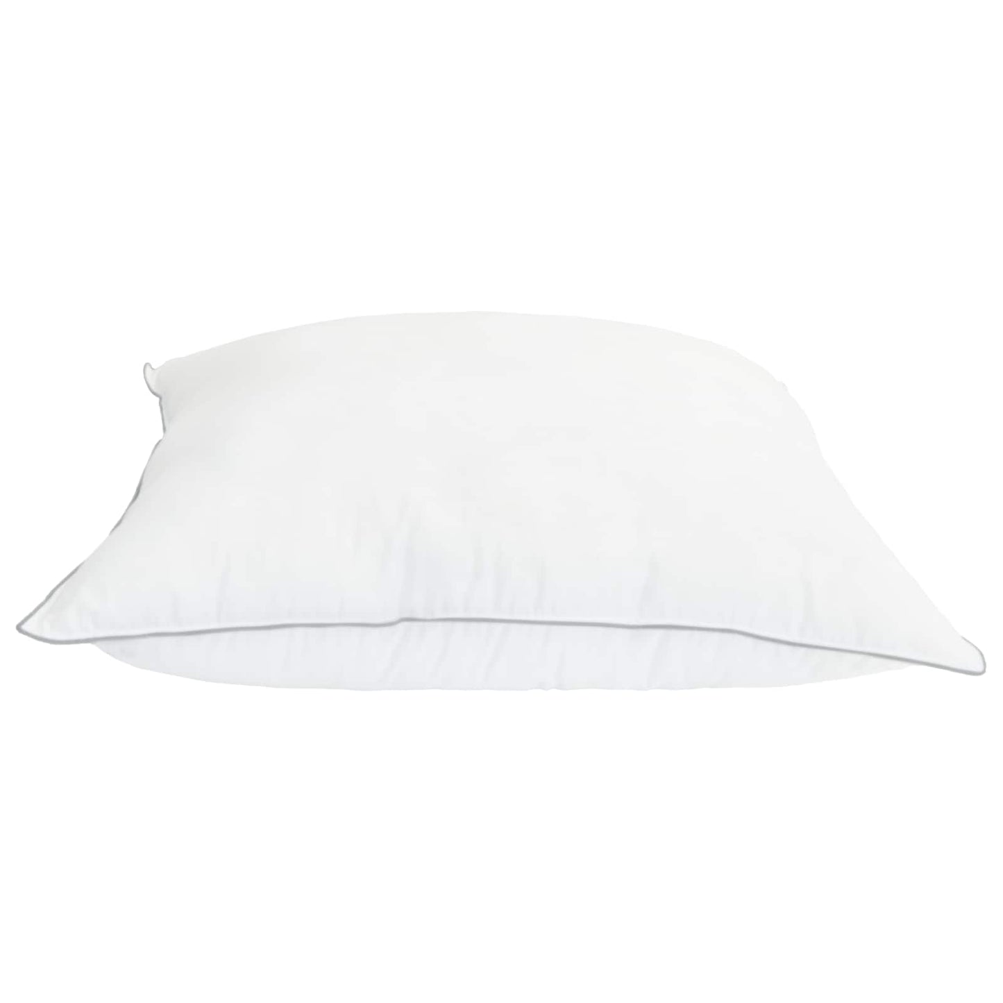 Kopfkissen 2 stk. 80 x 80 cm Bambusfaser Weiß