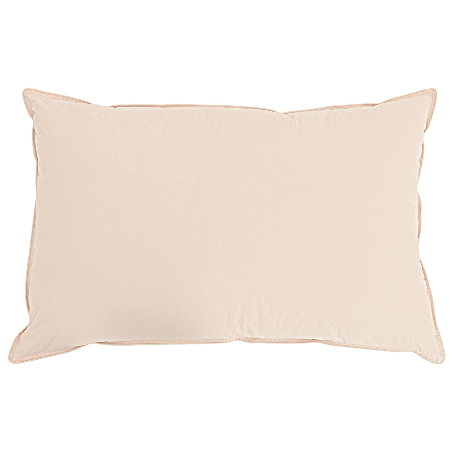 Kopfkissen 40 x 60 cm Für alle Jahreszeiten Kapokfaser Beige