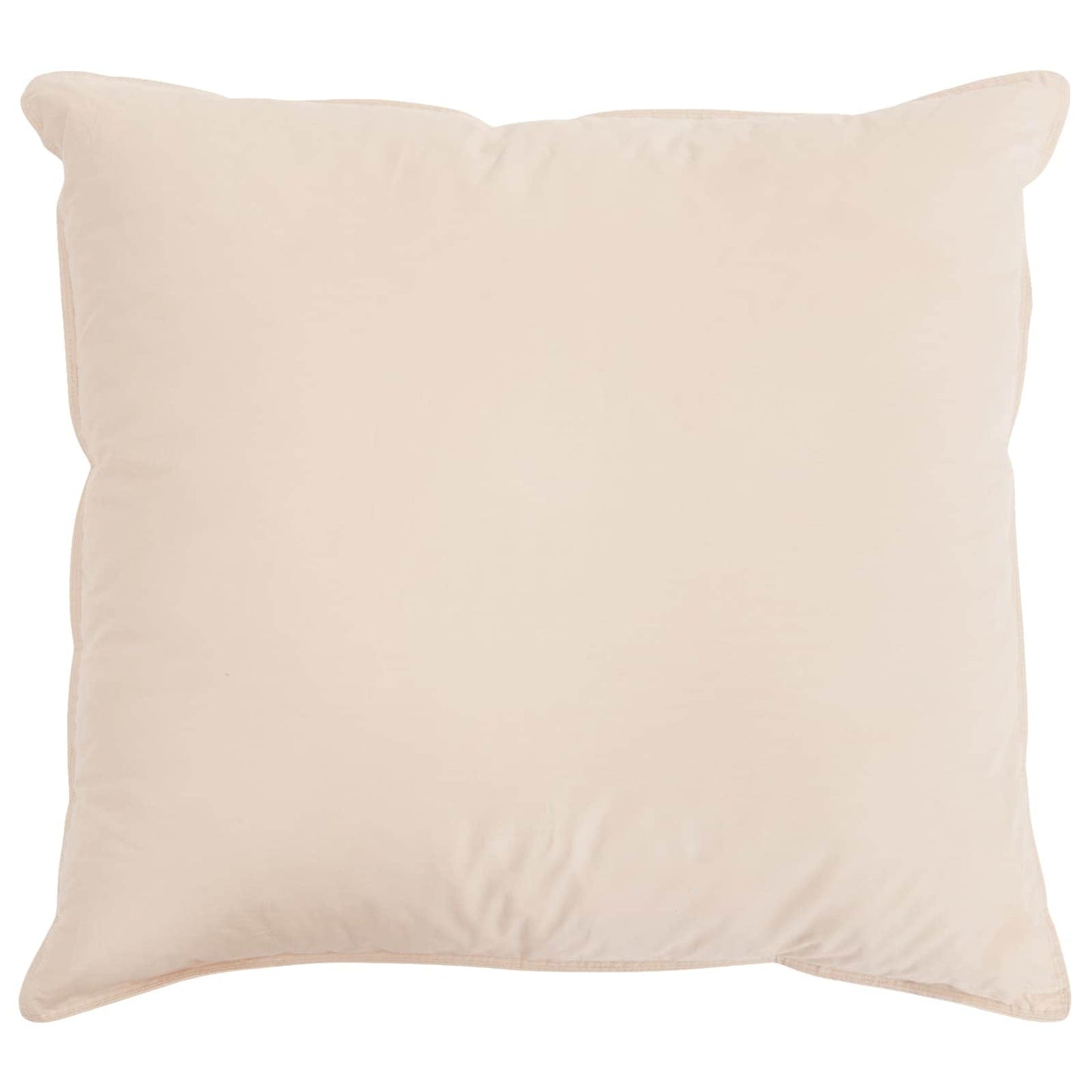 Kopfkissen 80 x 80 cm Für alle Jahreszeiten Kapokfaser Beige