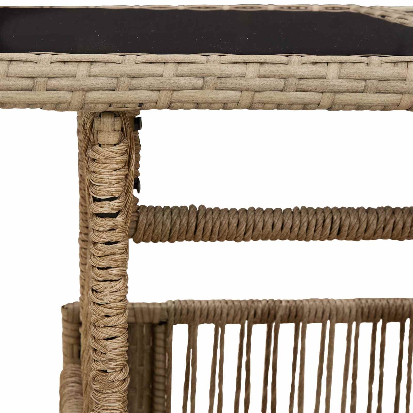 Garten Lifting Up Tisch Beige 100 x 55 x 37 cm