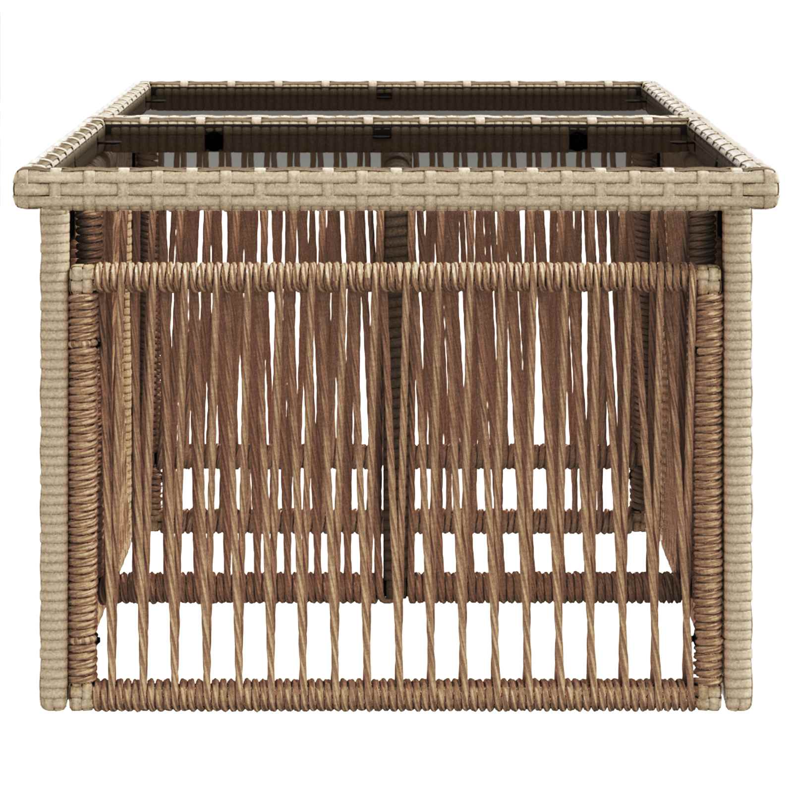 Garten Lifting Up Tisch Beige 100 x 55 x 37 cm
