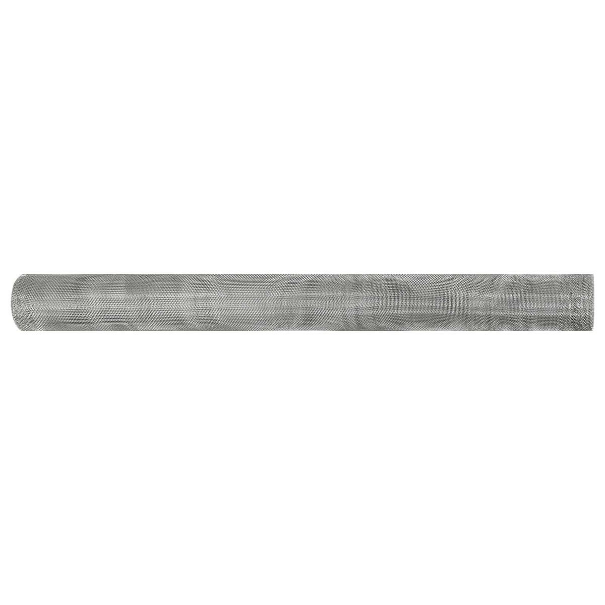 Mesh Bildschirm 60 x 500 cm 20 Mesh Edelstahl 201 Silber
