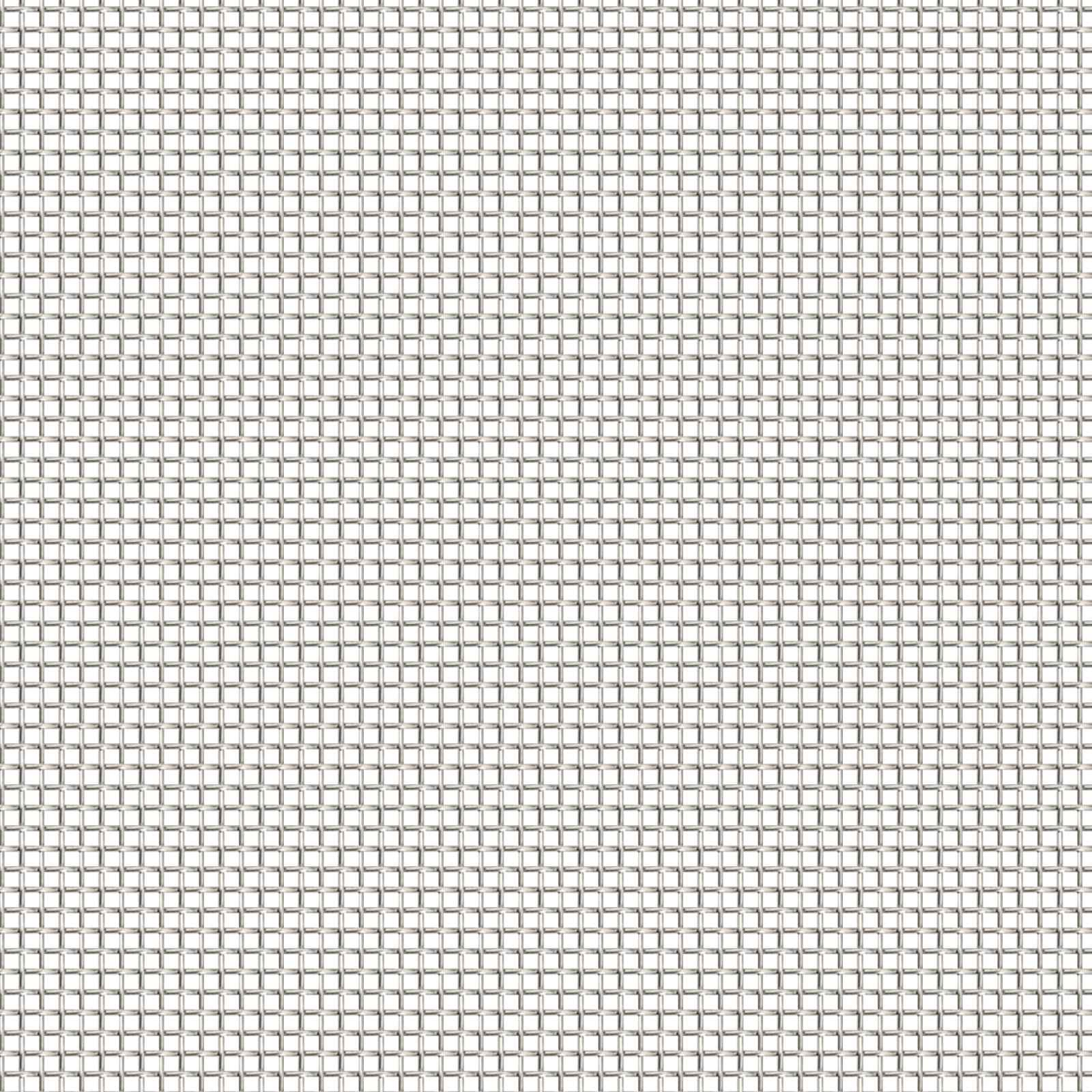 Mesh Bildschirm 100 x 500 cm 30 Mesh Edelstahl 201 Silber