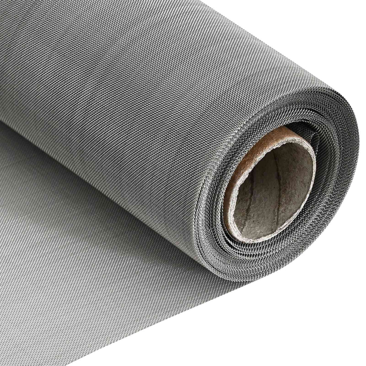 Mesh Bildschirm 80 x 500 cm 60 Mesh Edelstahl 201 Silber