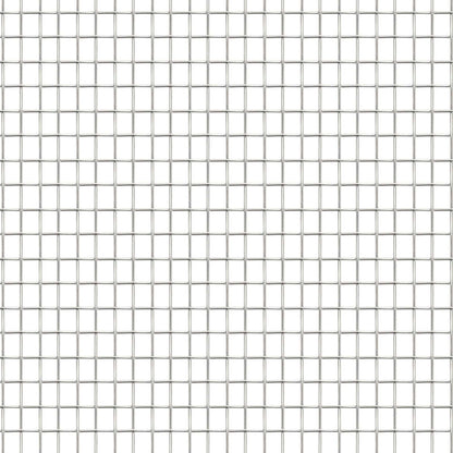 Drahtgeflecht 20 x 500 cm 18 Mesh Edelstahl 304 Silber
