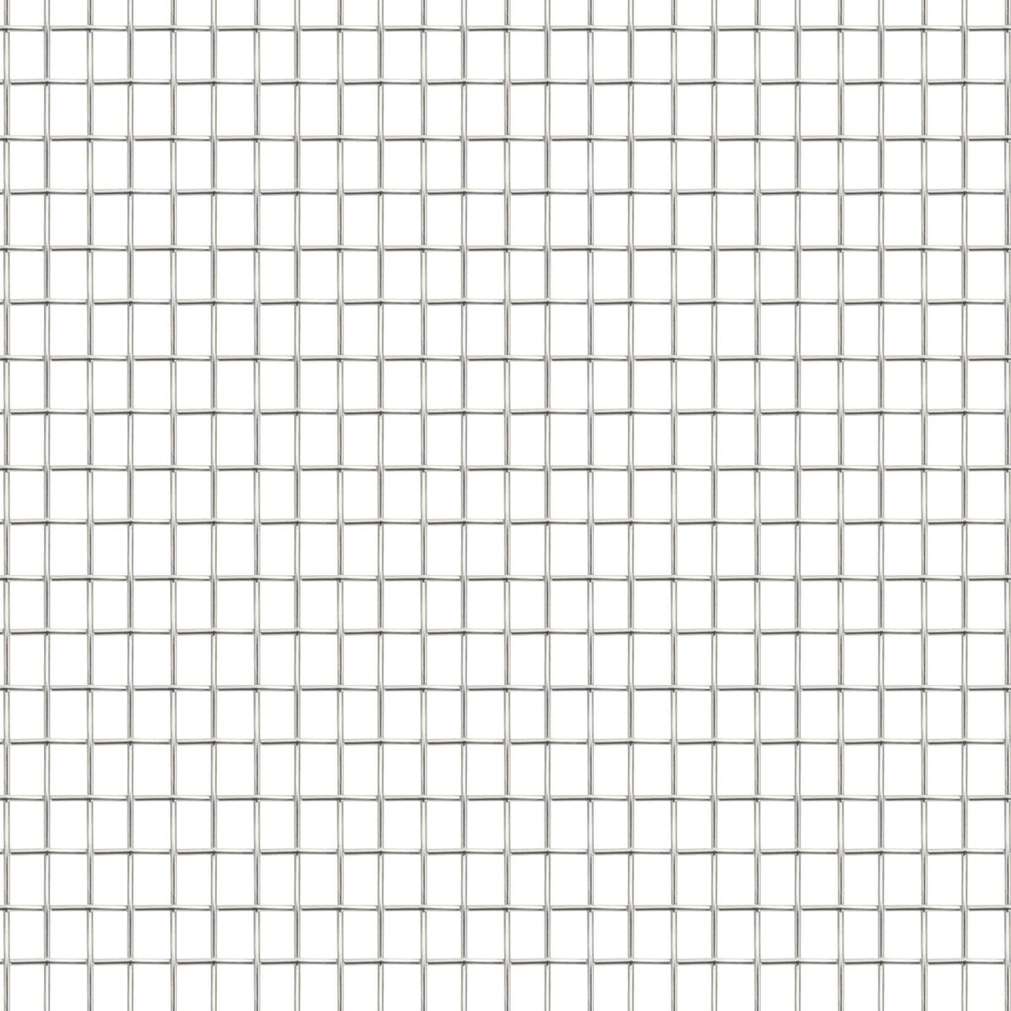 Drahtgeflecht 40 x 500 cm 18 Mesh Edelstahl 304 Silber