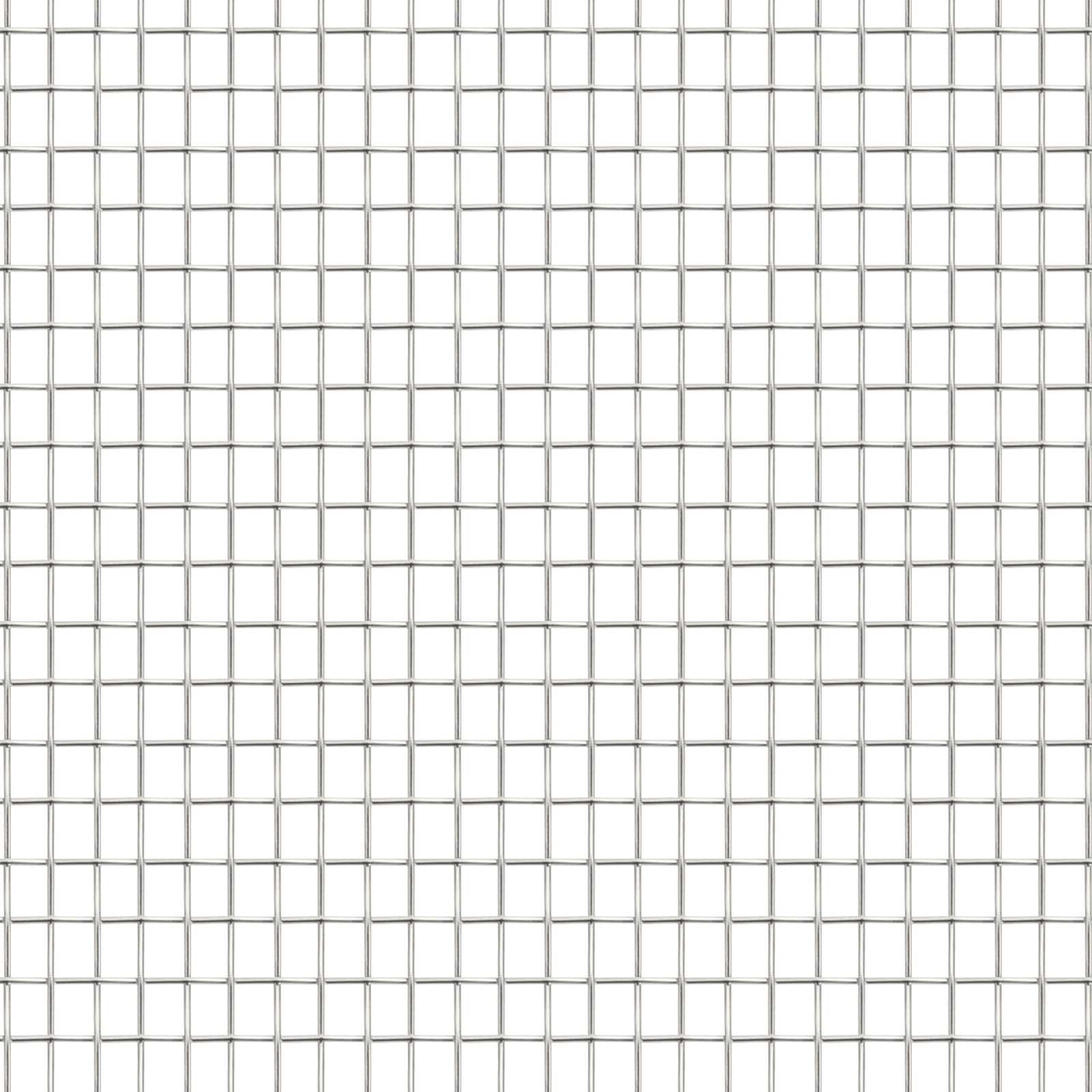 Drahtgeflecht 100 x 1000 cm 18 Mesh Edelstahl 304 Silber