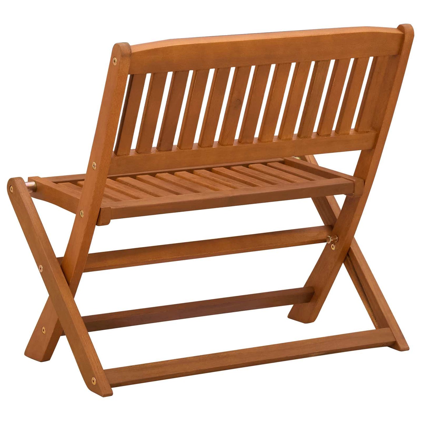 Kinderbank 1 -Seater 61 x 38 x 57 cm Massives Eukalyptus Holz