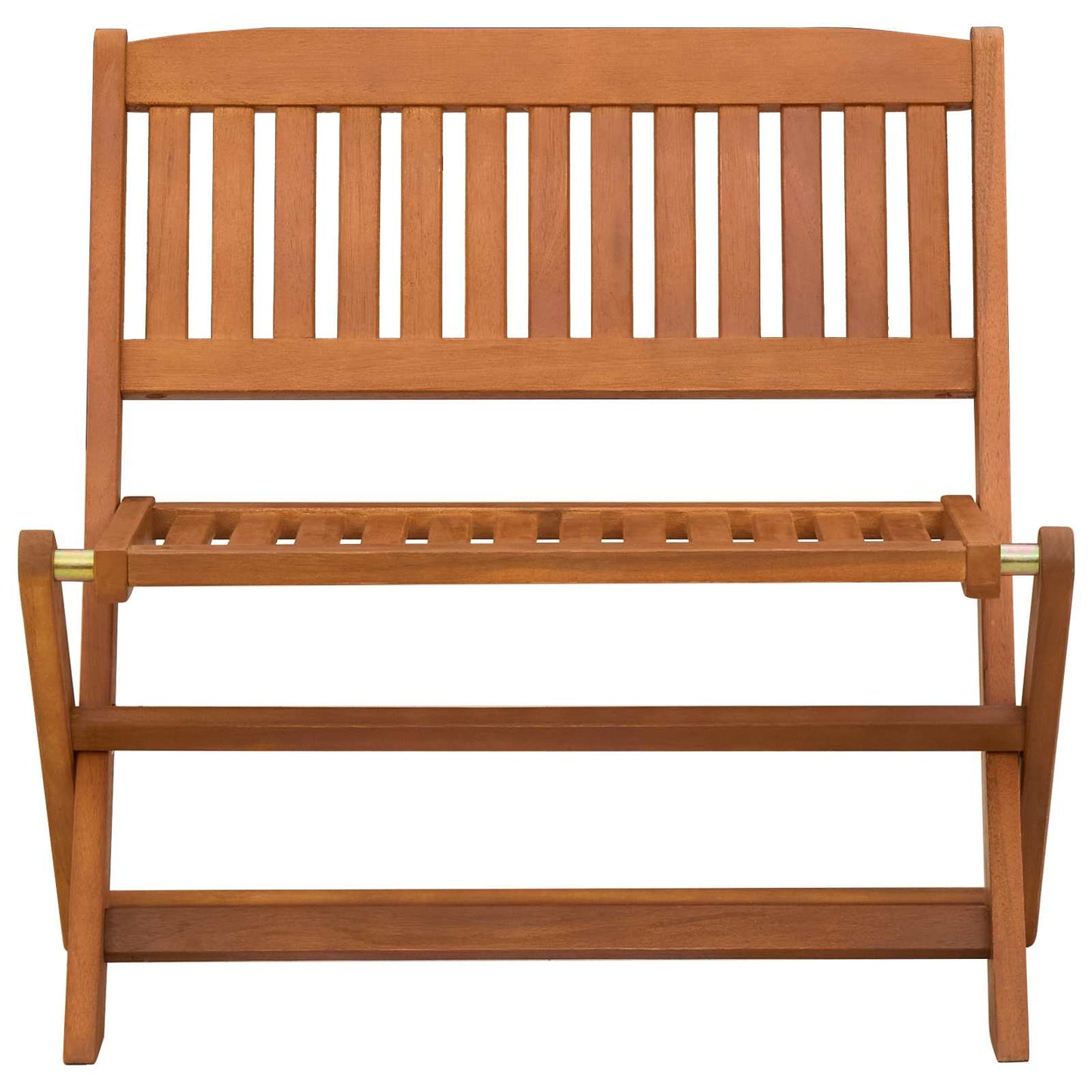 Kinderbank 1 -Seater 61 x 38 x 57 cm Massives Eukalyptus Holz