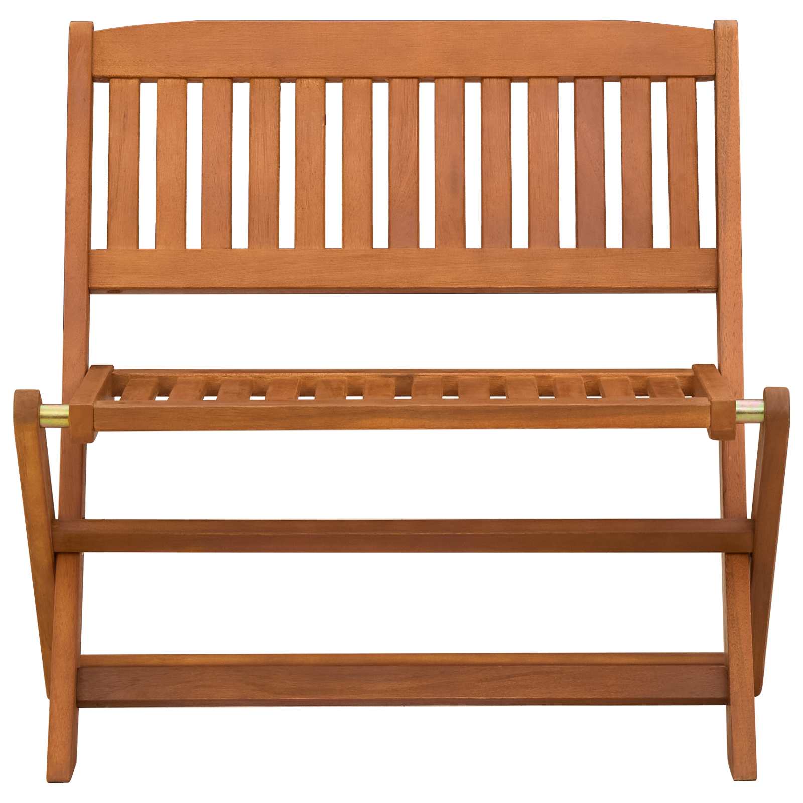 Kinderbank 1 -Seater 61 x 38 x 57 cm Massives Eukalyptus Holz