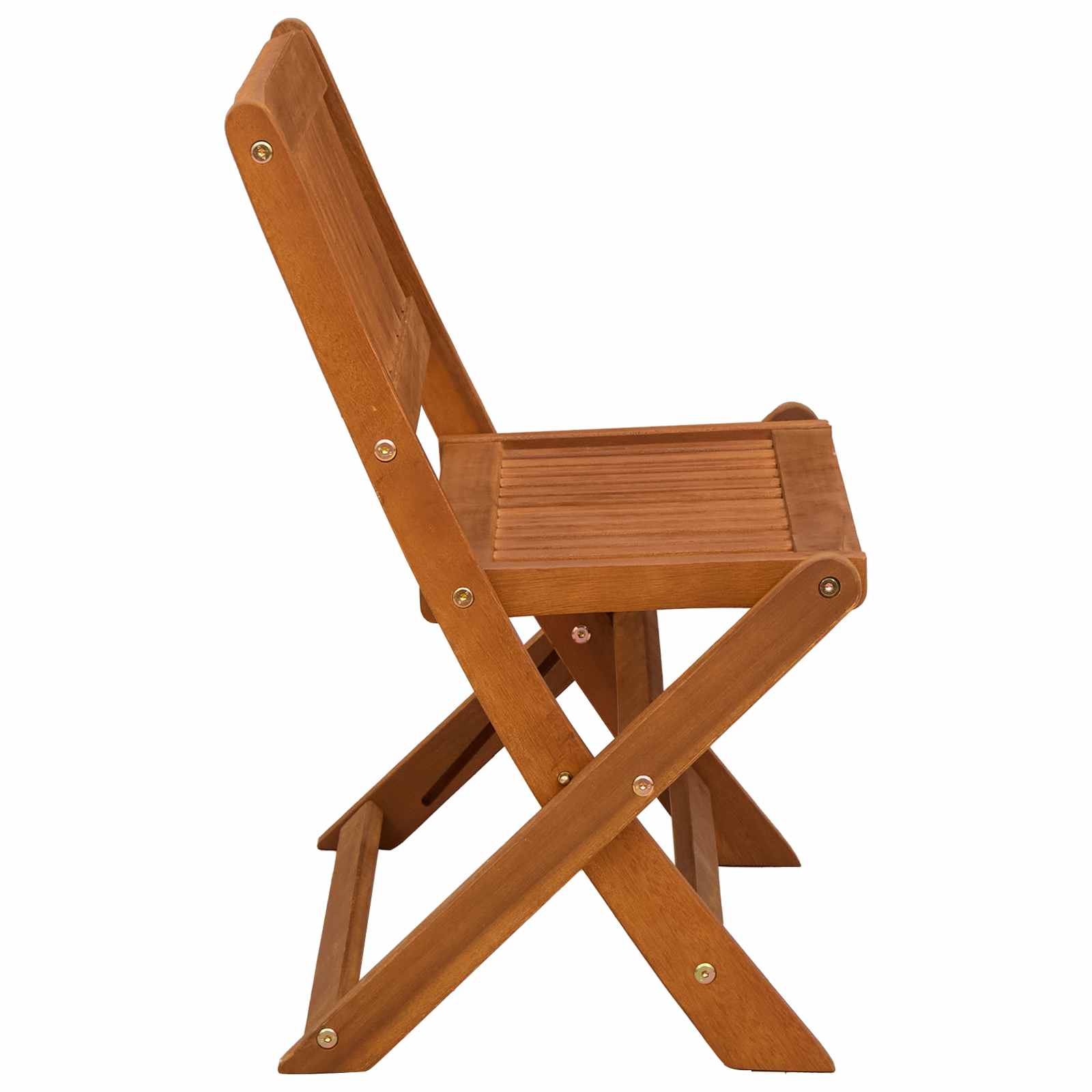 Kinderbank 1 -Seater 61 x 38 x 57 cm Massives Eukalyptus Holz