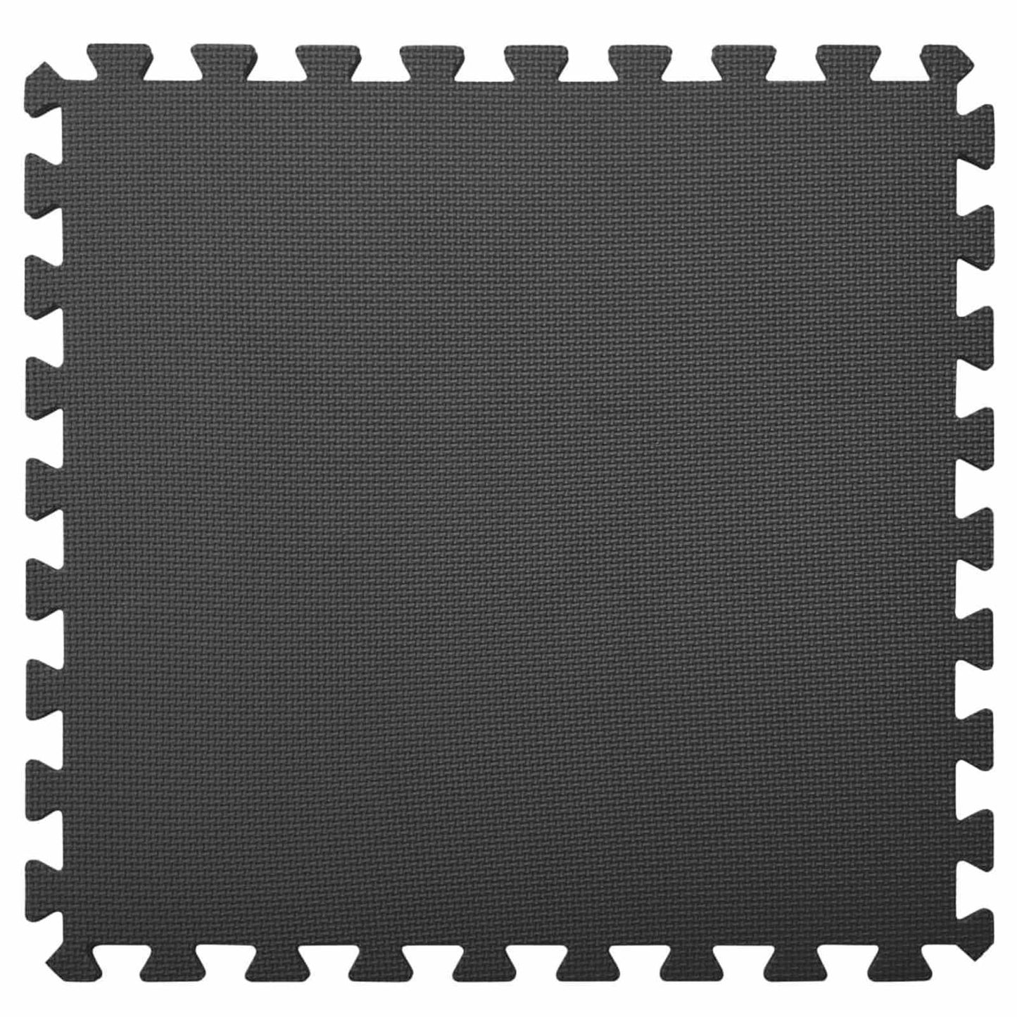 Pool Bodenschutzmatte 6 pcs Schwarz 2,16 ㎡ EVA-Schaum