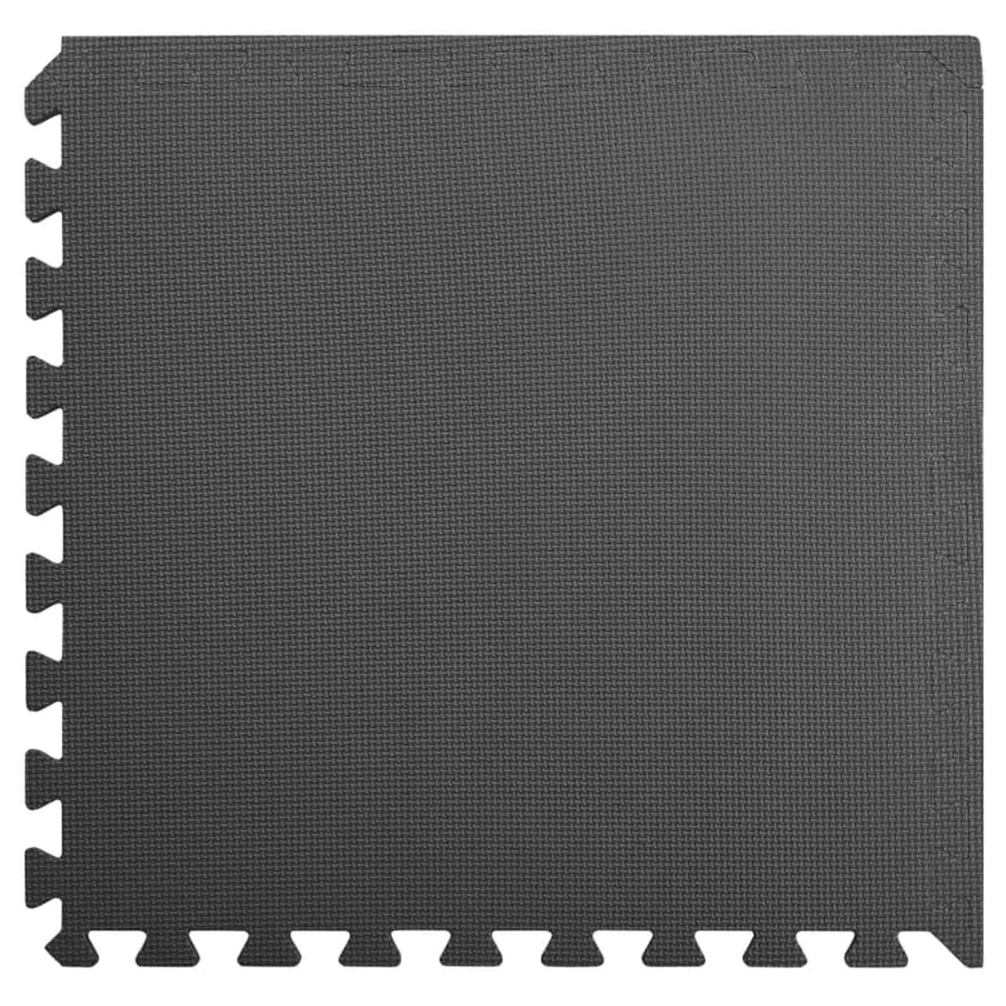 Pool Bodenschutzmatte 12 pcs Schwarz 4,32 ㎡ EVA-Schaum