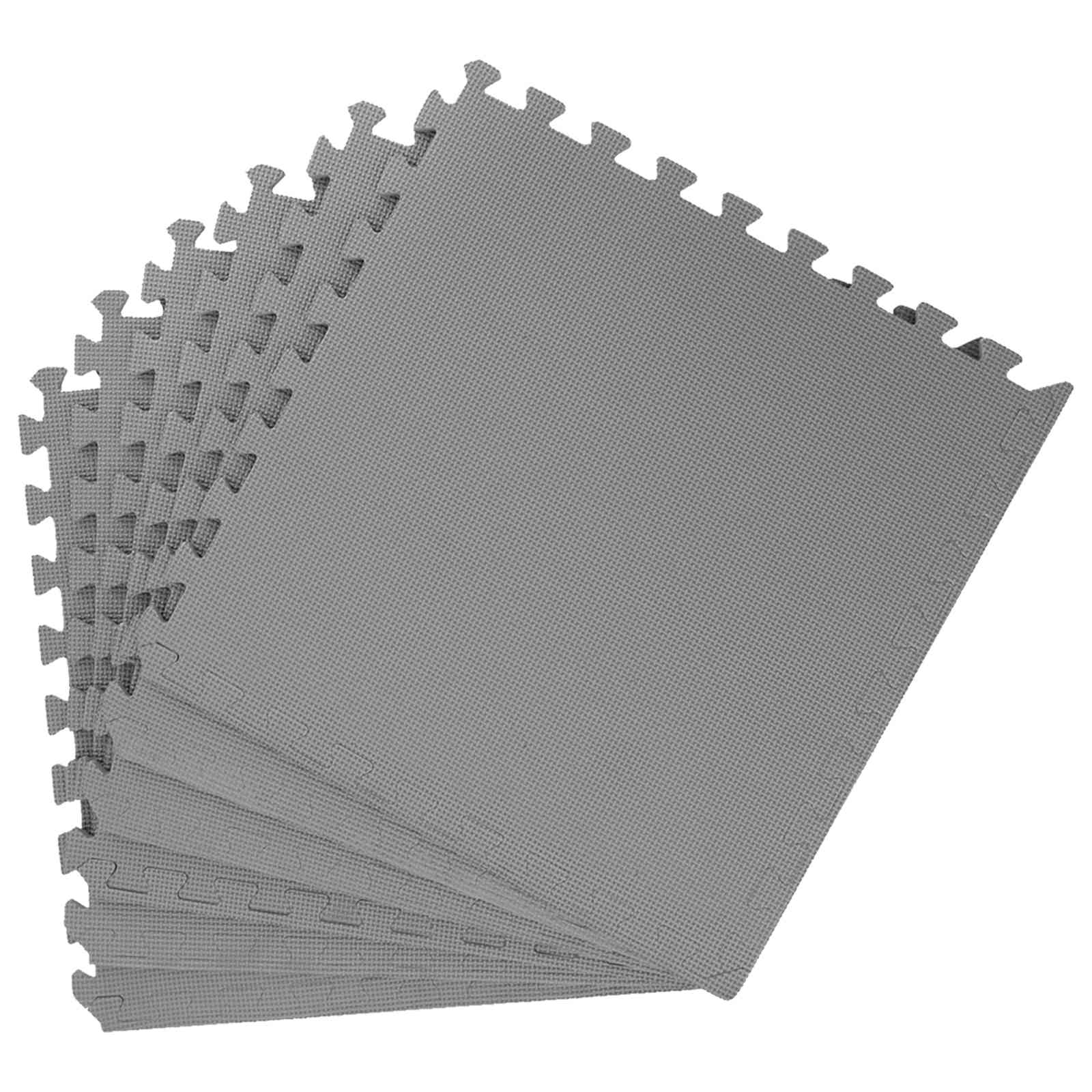 Pool Bodenschutzmatte 40 stk. Grau 14,4 m² EVA-Schaum