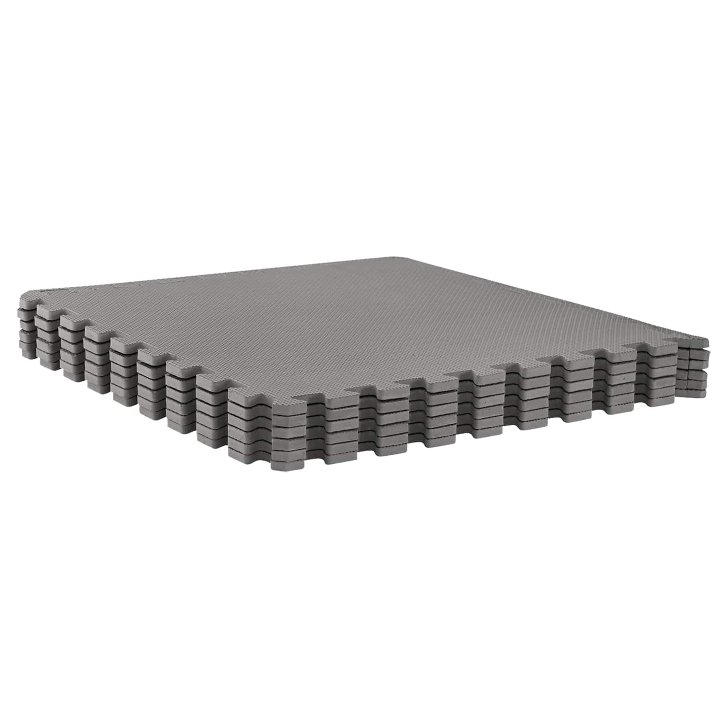 Pool Bodenschutzmatte 40 stk. Grau 14,4 m² EVA-Schaum