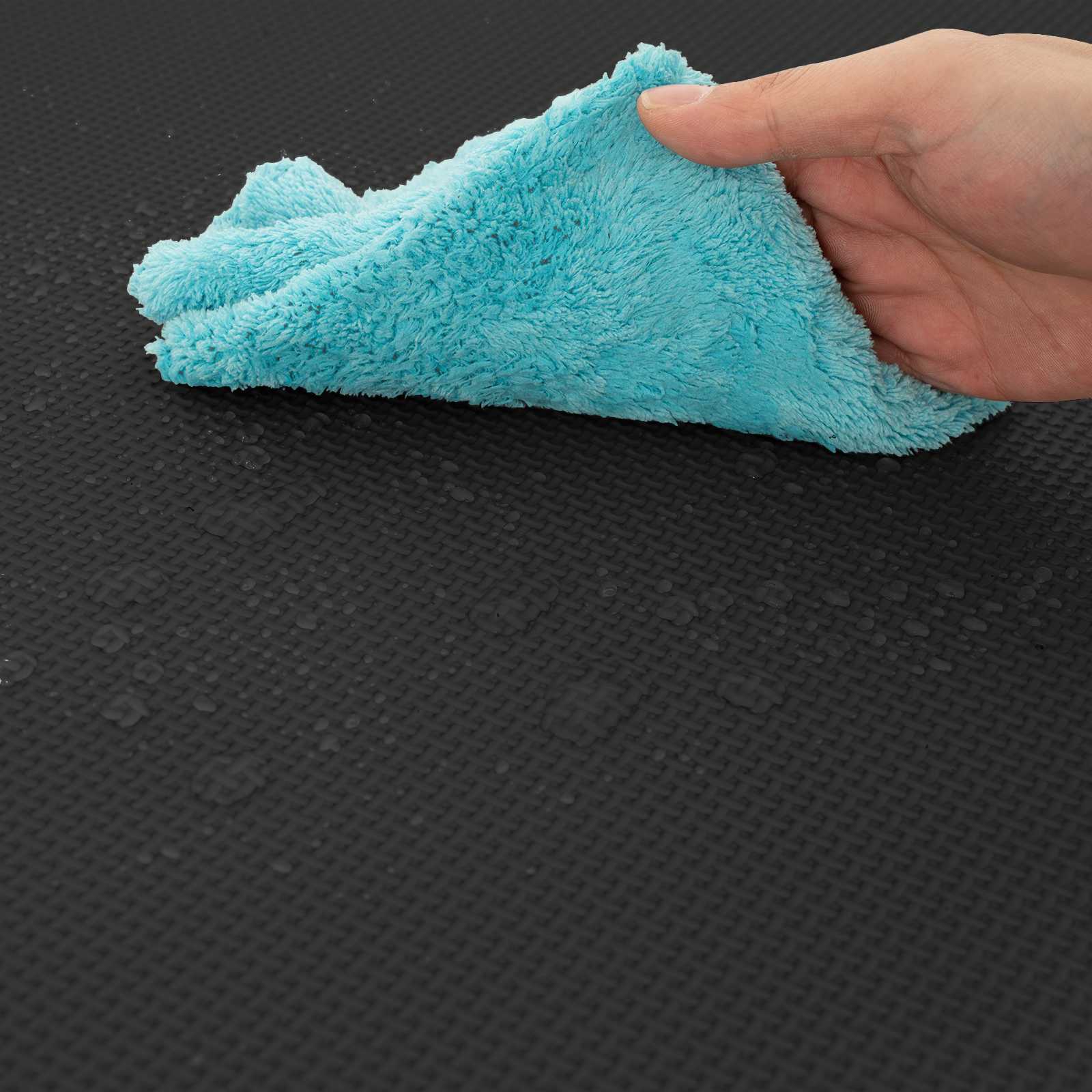 Pool Bodenschutzmatte 50 stk. Schwarz 18 m² EVA-Schaum