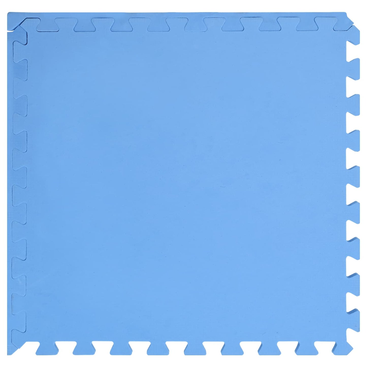 Pool Bodenschutzmatte 24 pcs Blau 8,64 m² EVA-Schaum