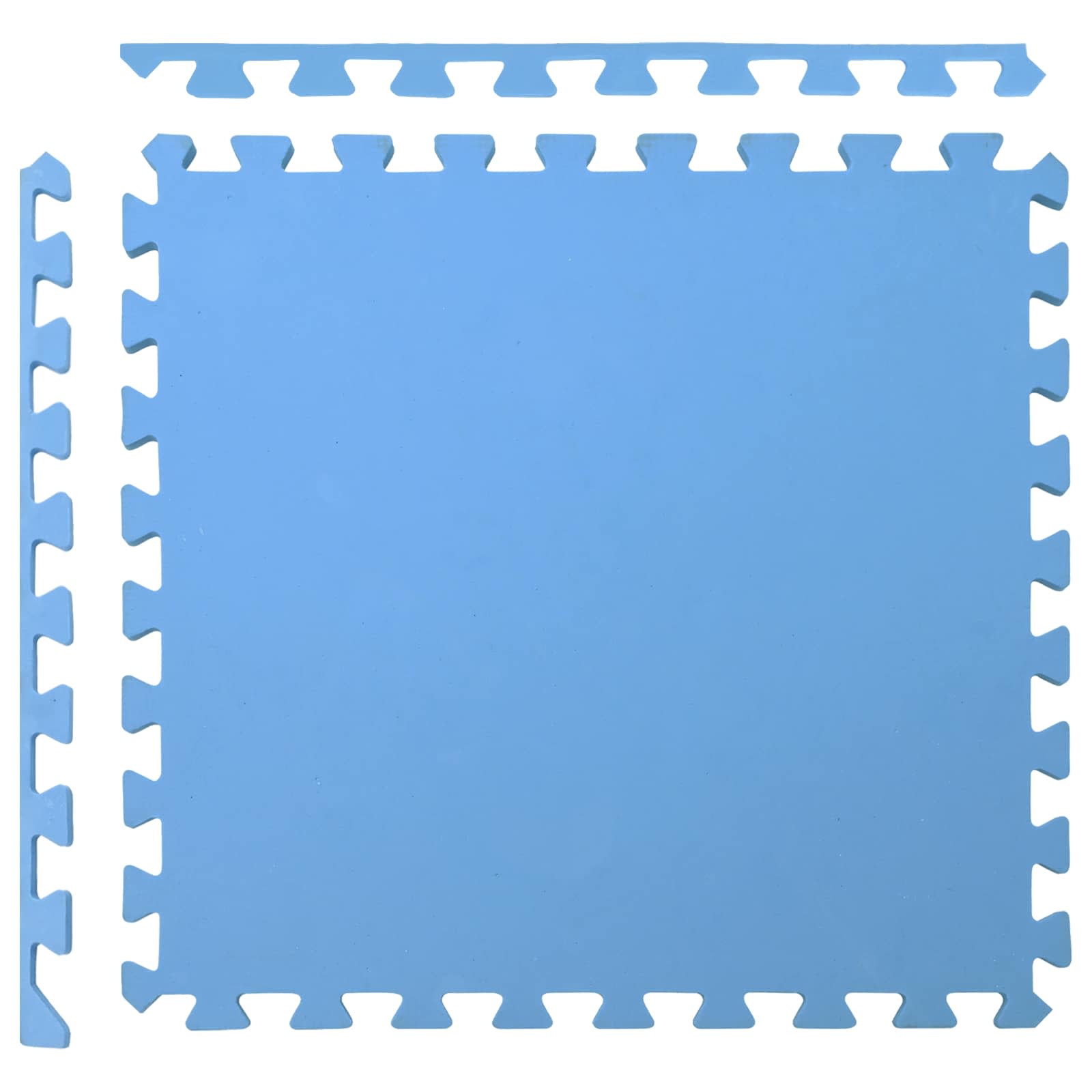 Pool Bodenschutzmatte 24 pcs Blau 8,64 m² EVA-Schaum