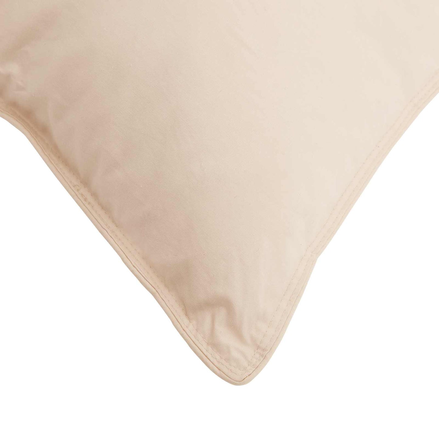 Bettwäsche-Set Beige 135 x 200 cm Baumwolle, Kapok, Polyester