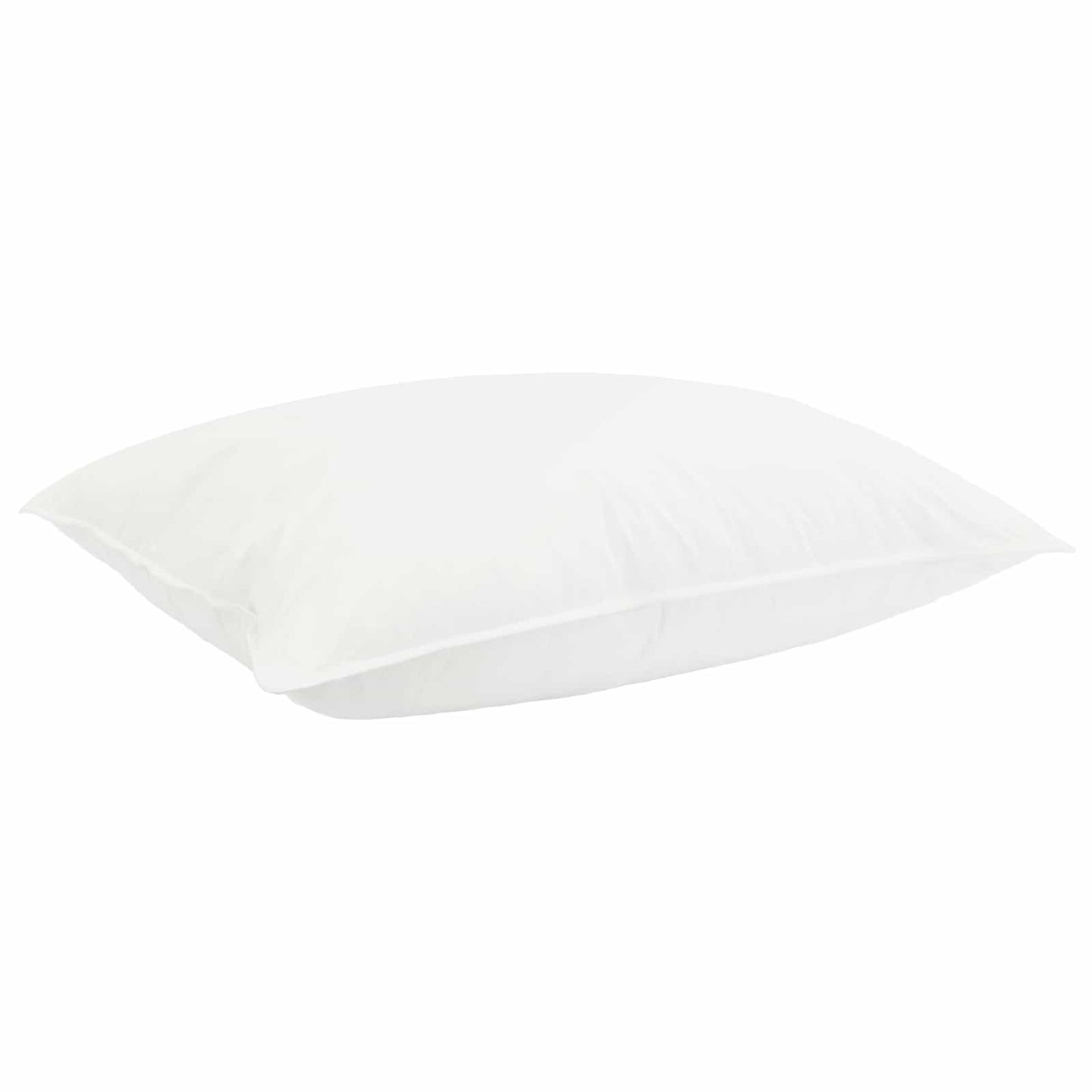 Bettwäsche-Set Weiß 135 x 200 cm Baumwolle, Bambus, Polyester