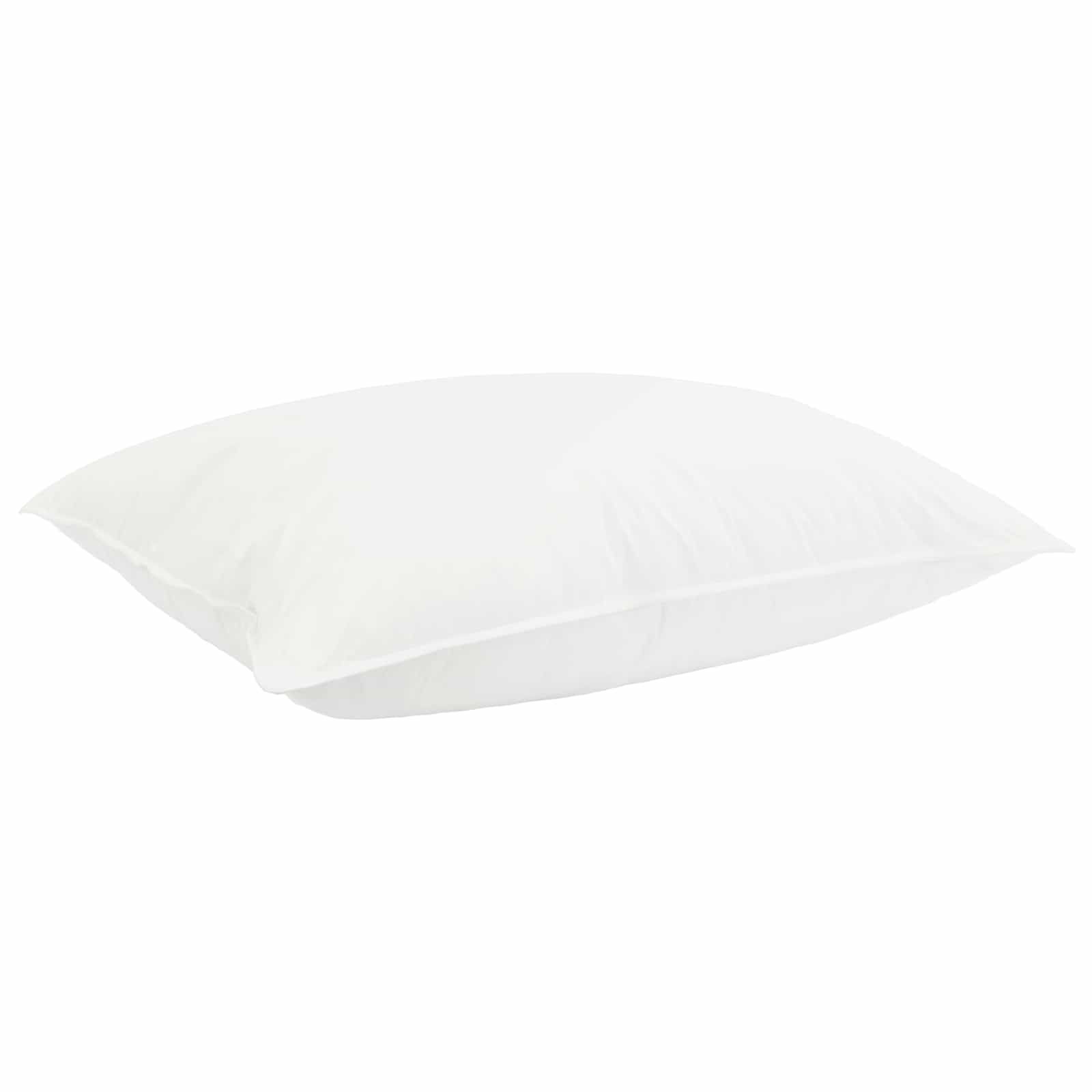 Bettwäsche-Set Weiß 135 x 200 cm Baumwolle, Bambus, Polyester
