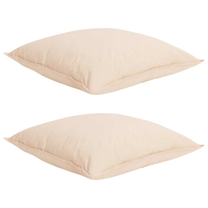 Bettwäsche-Set 2 stk. 135 x 220 cm Für alle Jahreszeiten Beige