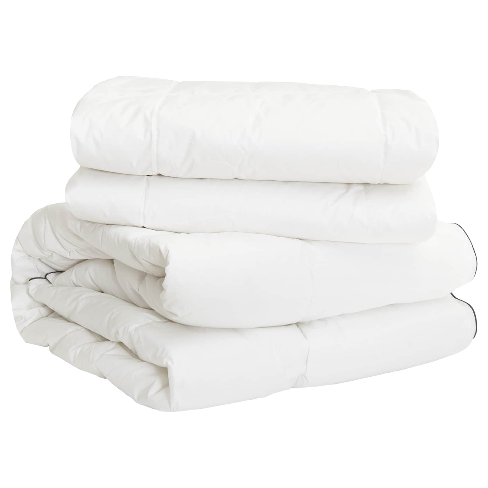 Bettwäsche-Set 3 stk. Weiß Bambus