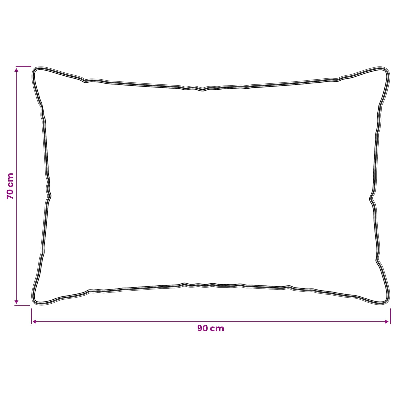 Bettwäsche-Set 2 stk. 135 x 220 cm Sommer 150 gsm Bambusfaser
