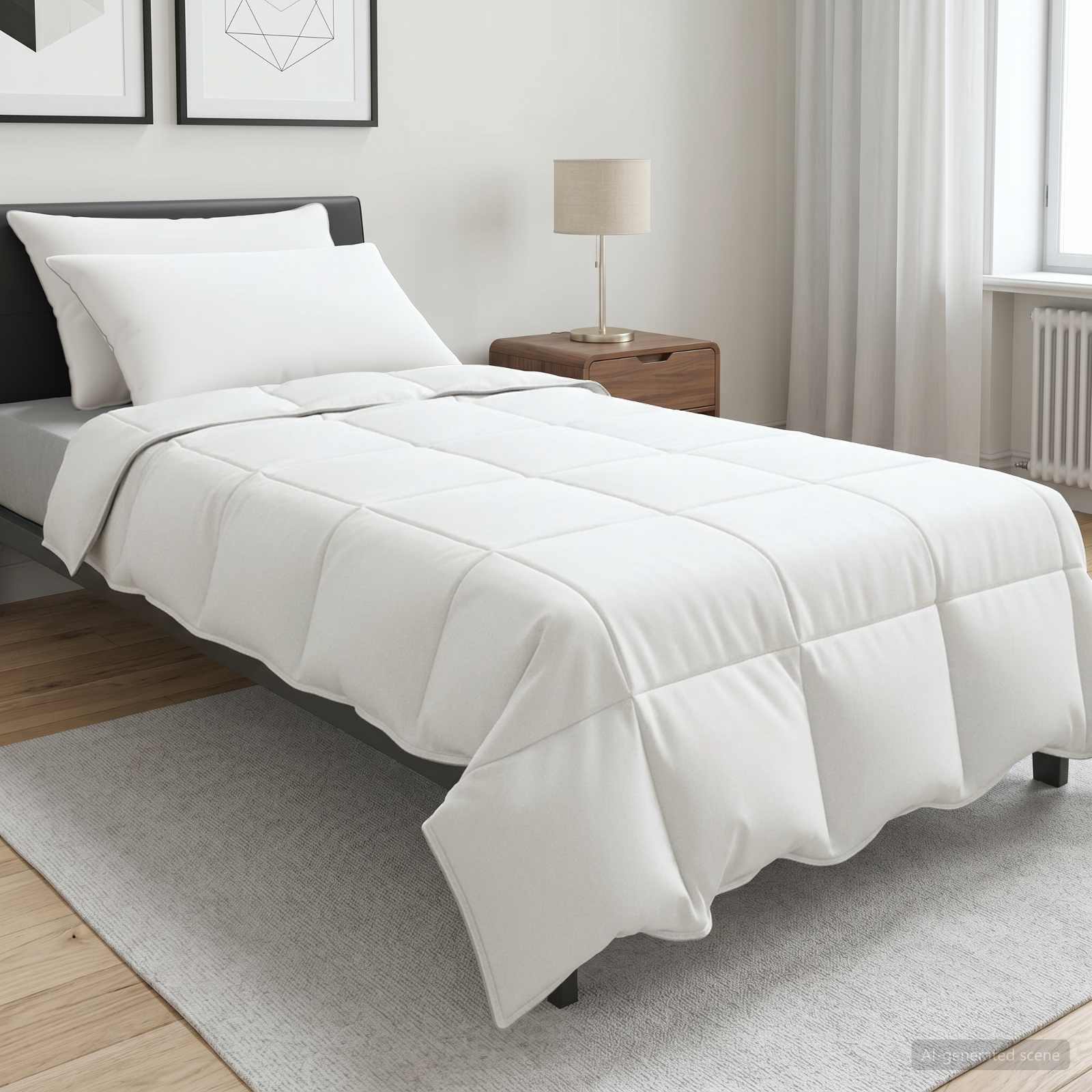 Bettwäsche-Set 2 stk. 140 x 220 cm Sommer 150 gsm Bambusfaser