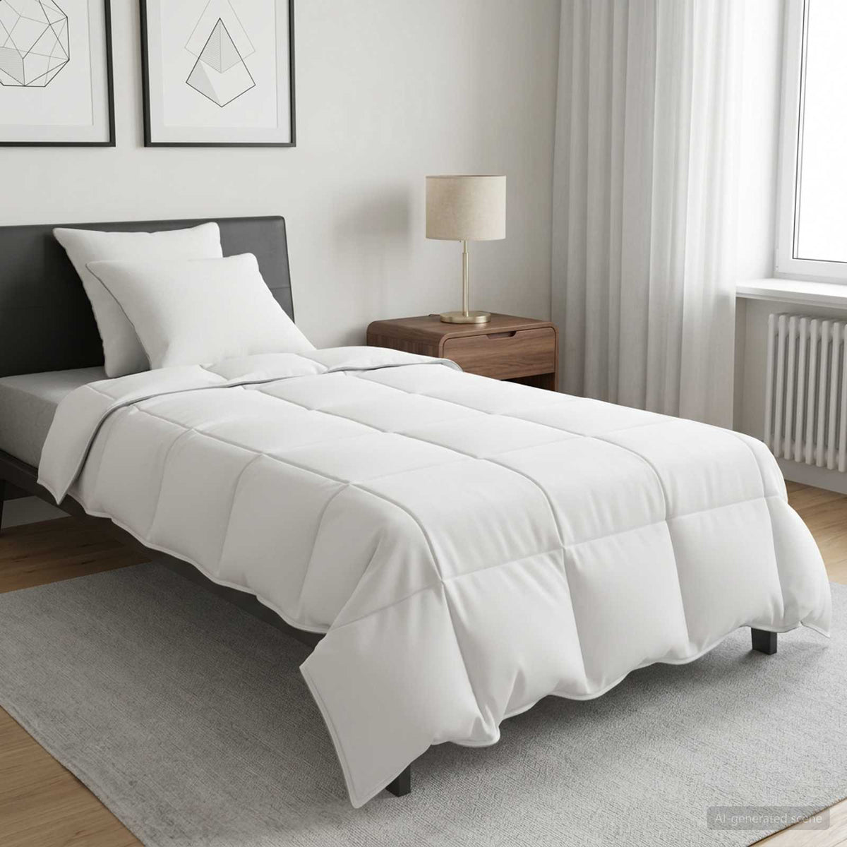 Duvet- und Kopfkissen-Set 3 stk. 155 x 220 cm Winter 1800 g/pc