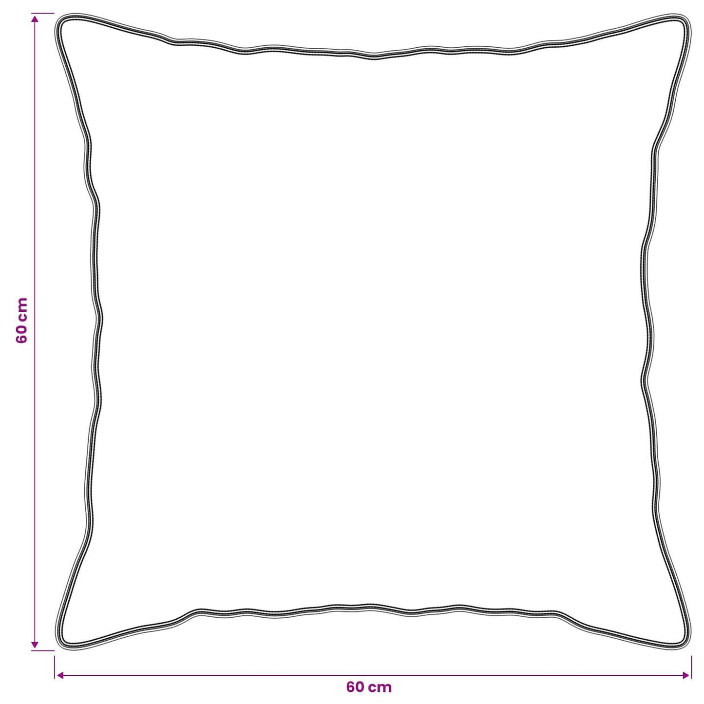 Duvet- und Kopfkissen-Set 3 stk. 140 x 220 cm Winter Weiß