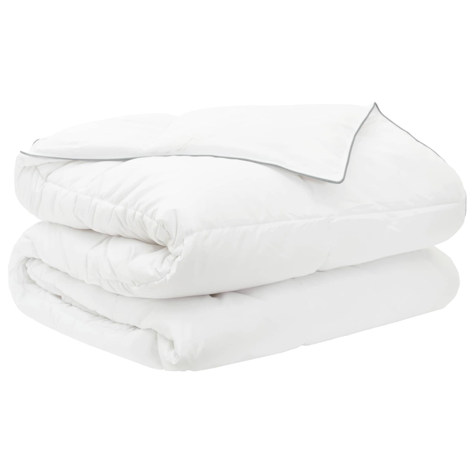 Duvet- und Kopfkissen-Set 3 stk. 200 x 220 cm Winter Weiß