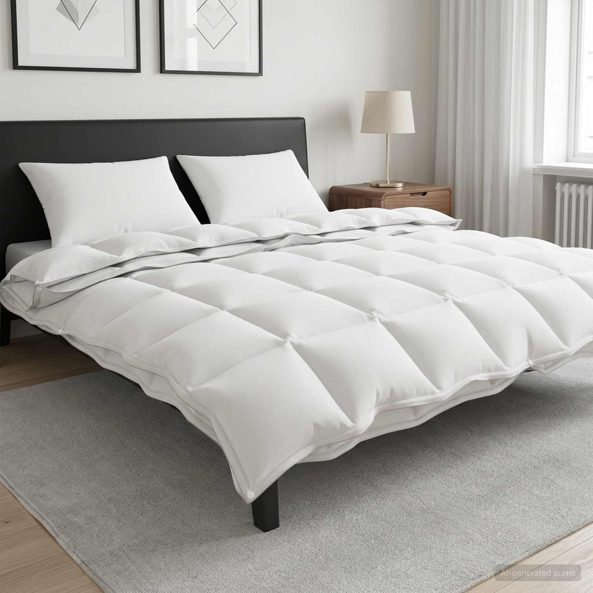 Bettwäsche-Set 3 stk. 200 x 220 cm Für alle Jahreszeiten Bambus