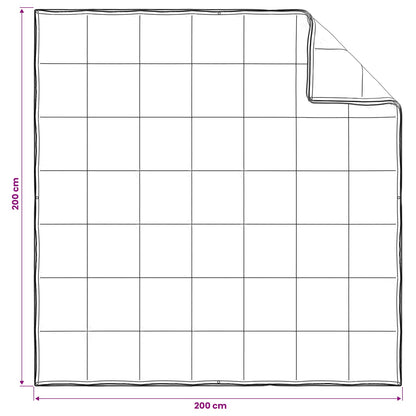 Bettwäsche-Set 3 stk. 200 x 200 cm Für alle Jahreszeiten Bambus