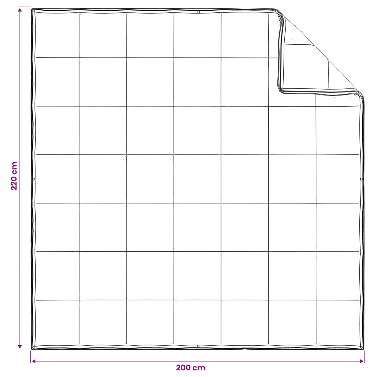 Bettwäsche-Set 3 stk. 200 x 220 cm Für alle Jahreszeiten Bambus