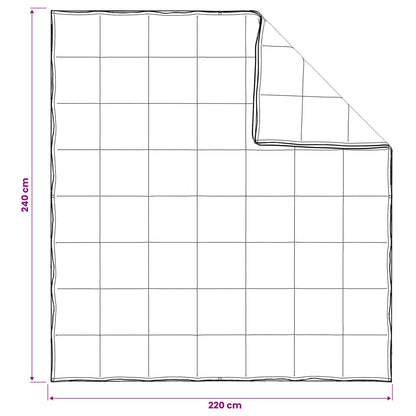 Bettwäsche-Set 3 stk. 240 x 220 cm Für alle Jahreszeiten Bambus